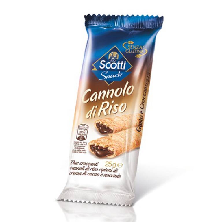 SCOTTI SNACK CANNOLO CIOC 25G